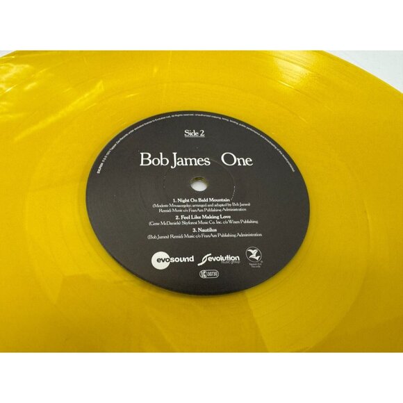 Bob James One (Vinyl) 12" 180 gram Album Yellow Vinyl (Limited Edition)#199/1000 - Picture 7 of 11